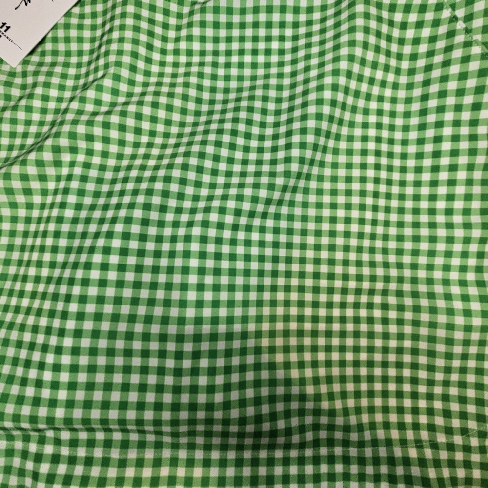 NWT Walter Hagen Performance 11 Knit Skort Green And White Checks Size M - Picture 2 of 8